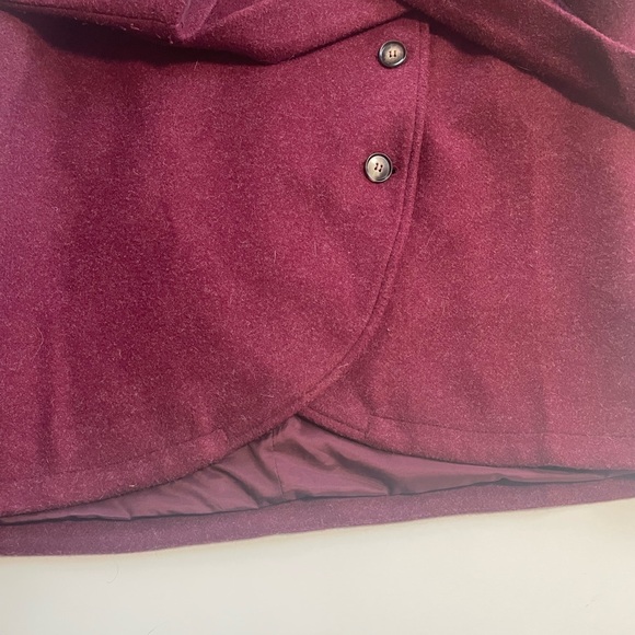 BloomChic Deep Cranberry Outerwear - Picture 4 of 8